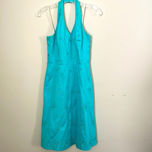 Ann Taylor Dresses & Skirts - Ann Taylor embroidered halter